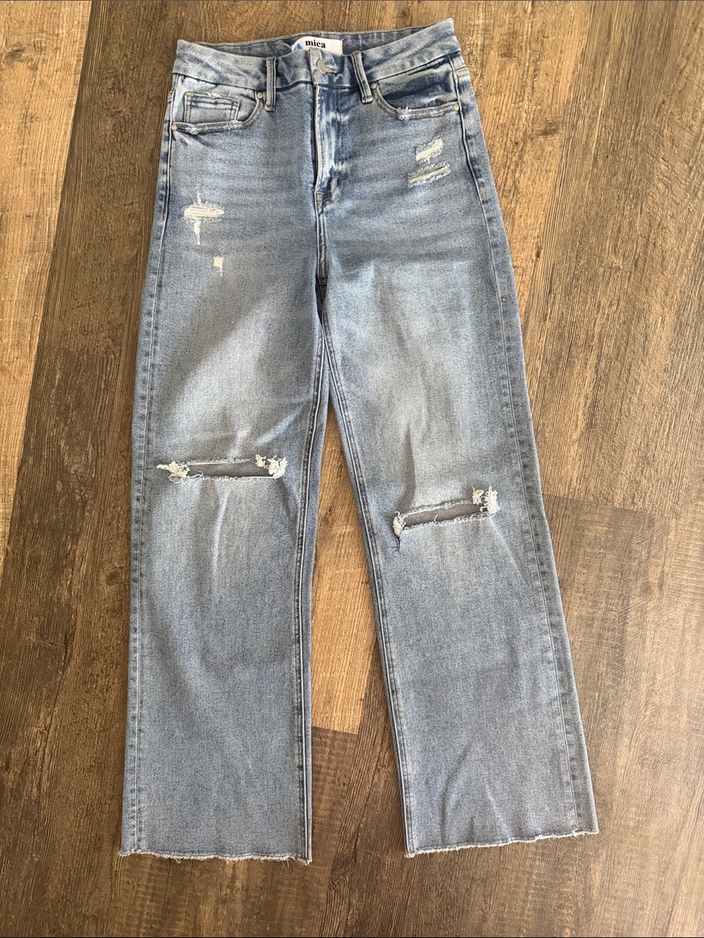 Mica Ankle Crop Ripped Jeans 5/27